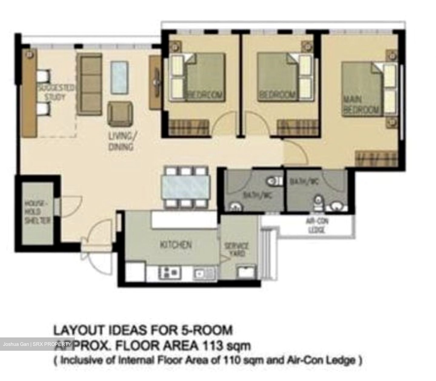 Blk 684A Waterway View (Punggol), HDB 5 Rooms #535904791
